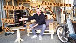 GEMÜTLICHE SITZECKE für 0 € in meiner RIESEN GARAGE  GARAGENKIND Ep6 [upl. by Yadsendew]