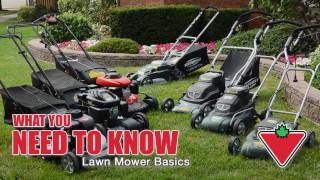 Lawn Mower Basics From Canadian Tire [upl. by Solraced]