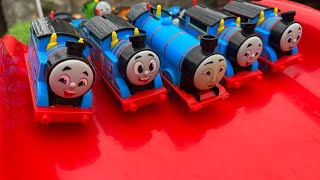 Looking for Thomas amp Friends toys  Thomas The Train amp Friends swimming in the pool [upl. by Dunning]