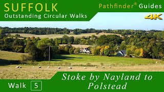 Pathfinder Outstanding Circular Walks Suffolk Walk 5 Stoke by Nayland [upl. by Riaj]