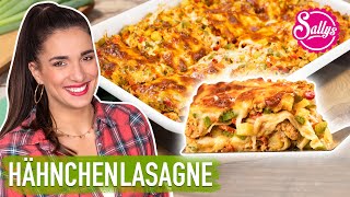 schnelle Hähnchen Gemüse Lasagne aus dem Backofen leckeres Rezept für die ganze Familie 😍 Ramadan [upl. by Millford]