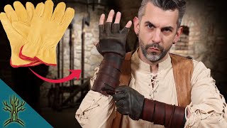 Creating LARP Ranger Gloves [upl. by Gilder165]