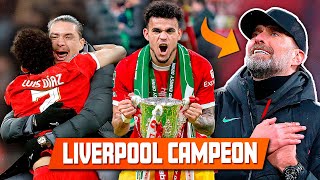 LUIS DIAZ REACCIÓN l KLOPP LLORA x HINCHAS l LIVERPOOL CAMPEON l MEJORES MOMENTOS Vs CHELSEA [upl. by Nothsa]