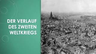 Geschichte Verlauf des Zweiten Weltkriegs einfach und kurz erklärt [upl. by Laemsi]