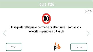 QUIZ PATENTE B 2022 NUOVO ESAME DI TEORIA MINISTERIALE 30 DOMANDE [upl. by Delmore]