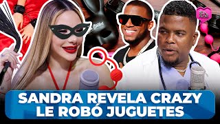 SANDRA REVELA CRAZY LE ROBÓ JUGUETES EN ENTREVISTA A LIGUITA TETEO [upl. by Gildas]