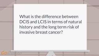 What is the difference between DCIS and LCIS [upl. by Sanbo]