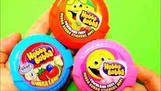 Original Hubba Bubba Mega Long Chewing Bubble Gum Orange Cola Fancy Fruit amp Triple Mix [upl. by Nnovahs]