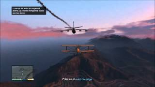 GTA 5 Modo Historia Mision 39 Leves turbulencias [upl. by Aiyekal]