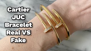 Cartier JUC Bracelet Real VS Fake ❌  Learn How To Spot The Differences [upl. by Rech43]