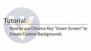 Wirecast Tutorial  How to use Chroma Key quotGreen Screenquot to Create Custom Backgrounds [upl. by Nivonod418]