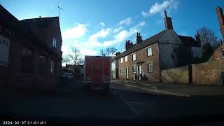 Sainsburys delivery driver with broken indicators [upl. by Nonnah]