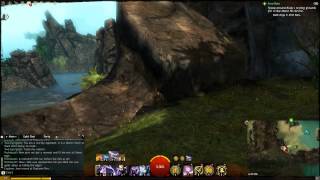 Guild Wars 2  Jelako Cliffrise Mournful Depths Vista Point Bloodtide Coast PC [upl. by Adnac564]