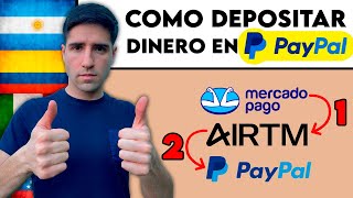 COMO cargar saldo en PayPal desde Argentina en 2024 💵 sirve para todo LATAM [upl. by Dnalel937]