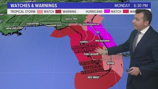 Hurricane Milton Meteorologist Ryan Breton breaks down storm Monday [upl. by Paz]