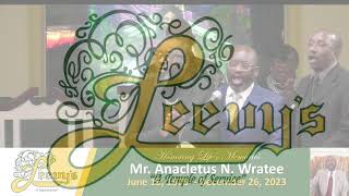 Mr Anacletus Nekikia Wratee  January 7 2024 Leevys Funeral Home [upl. by Cassandre]