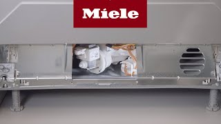 How to replace the drain pump of the Dishwasher  Miele [upl. by Rabush]