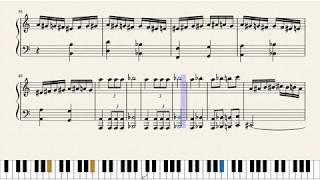 SHEET MUSIC Tetris 99  10 Players Left [upl. by Tteve]