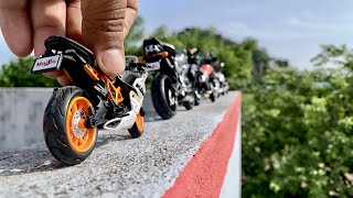 Unboxing of Scale Model Honda CBR  KTM RC 390  Royal Enfield Classic 350  Suzuki V Strom [upl. by Sol]