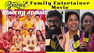 Brother Movie Review  Jayam Ravi Mass Acting  Family Entertainer Movie jayamravi priyankamohan [upl. by Etem]