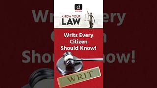 Types of Writs  Article 32  Article 226  Drishti Judiciary shorts writ DrishtiJudiciary [upl. by Johny]