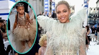 Beyonce and Blue Ivy Carter Shut Down the VMA Carpet in Glamorous Gowns [upl. by Fujio]