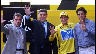 Tour de France Club of Five  Anquetil Merckx Hinault Indurain amp Armstrong [upl. by Ester]