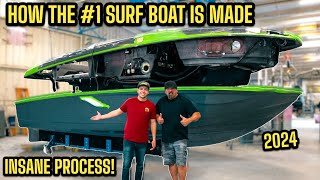 How The 1 Surf Boat Is Made Start To Finish 2024  NEVER SEEN BEFORE [upl. by Conah186]