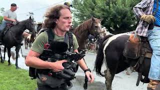 2024 Chincoteague Pony Penning Parade [upl. by Brill]