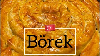 BÖREK Turco Ricetta con pasta fillo e carne  Turkish BOREK Recipe with meat stuffed phyllo dough [upl. by Otaner]