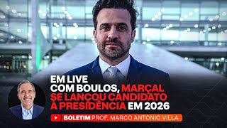 EM LIVE COM BOULOS MARÇAL SE LANÇOU CANDIDATO À PRESIDÊNCIA EM 2026 [upl. by Bella173]