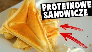 Proteinowe Sandwicze  Pomysł na Śniadanie  Przepis 121 [upl. by Dnyletak43]