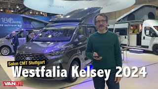 Westfalia Kelsey  une nouvelle version du van avec banquette arrière électrique [upl. by Sitarski]