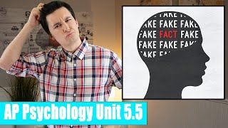 Why Do We Forget Things AP Psychology Unit 5 Topic 5 55 [upl. by Nostets]