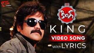 KING Vastunnadu King Video Song with Lyrics  King Songs  Nagarjuna  TeluguOne [upl. by Angy277]