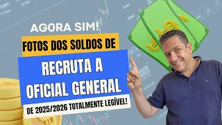 AGORA SIM🍎FOTOS DOS SOLDOS NA TELA DE RECRUTA A OFICIAL GENERAL DE 20252026 TOTALMENTE LEGÍVEL [upl. by Anirtik]