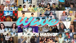 ATEEZ에이티즈  Wave Official Music Video REACTION MASHUP [upl. by Gyimah]