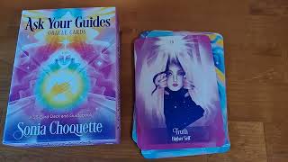 Ask Your Guides Oracle Cards  FlipThrough and One Card Reading [upl. by Joelly]