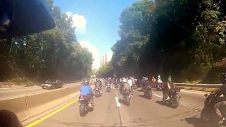 FULL VIDEO INSANE SHOCKING New York Motorcycle Gang Attacks Family In SUV [upl. by Martijn852]