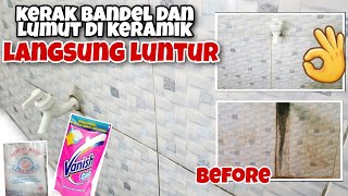 TIPS MEMBERSIHKAN KERAK KERAMIKTips Supaya Kamar Mandi Wangi Dan BersihZulaikha Pratiwi [upl. by Rafiq]