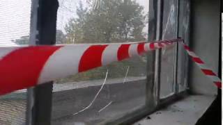 Fire at abandoned Offerton High School Stockport [upl. by Namra963]