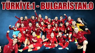 TÜRKİYE  BULGARİSTAN  KADINLAR DÜNYA KUPASI AVRUPA ELEMELERİ [upl. by Ydasahc]