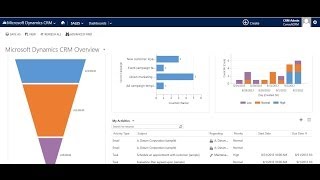 Microsoft Dynamics CRM 2013  Demo [upl. by Menedez552]