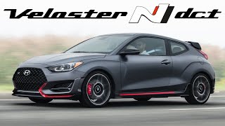 EASY TO GO FAST 2022 Hyundai Veloster N DCT Review [upl. by Bradman117]