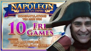 Big WIN 💷 on Napoleon Slot 🎰 [upl. by Ordnagela]