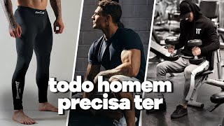 ROUPAS MASCULINAS de ACADEMIA que TODO HOMEM DEVE TER  MODA MASCULINA 2024 [upl. by Leuas402]