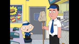 Family Guy  Stewie working at McBurgerTown [upl. by Antonie925]