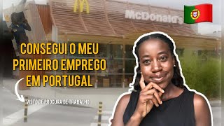 COMO CONSEGUI EMPREGO EM PORTUGAL 2023 [upl. by Oinimreh]