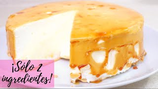 SÓLO 2 INGREDIENTES Te sorprenderás del POSTRE tan RICO que puedes hacer ı ECONÓMICO [upl. by Ayidan719]