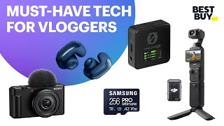 MustHave Tech for Vloggers  Best Buy [upl. by Akers]